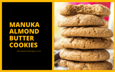 Manuka Almond Butter Cookies