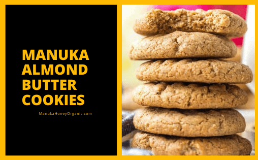 Manuka Almond Butter Cookies